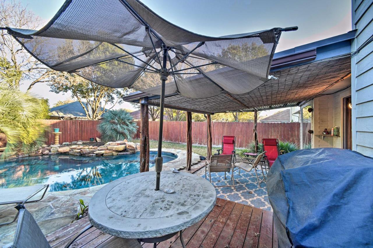 Peaceful San Antonio Oasis With Private Pool And Grill Villa Exteriör bild